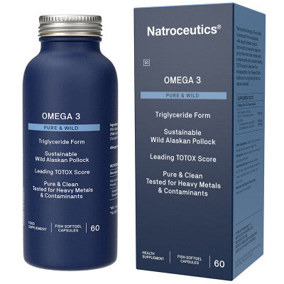 Natroceutics Omega 3 Pure Wild 60 Capsules